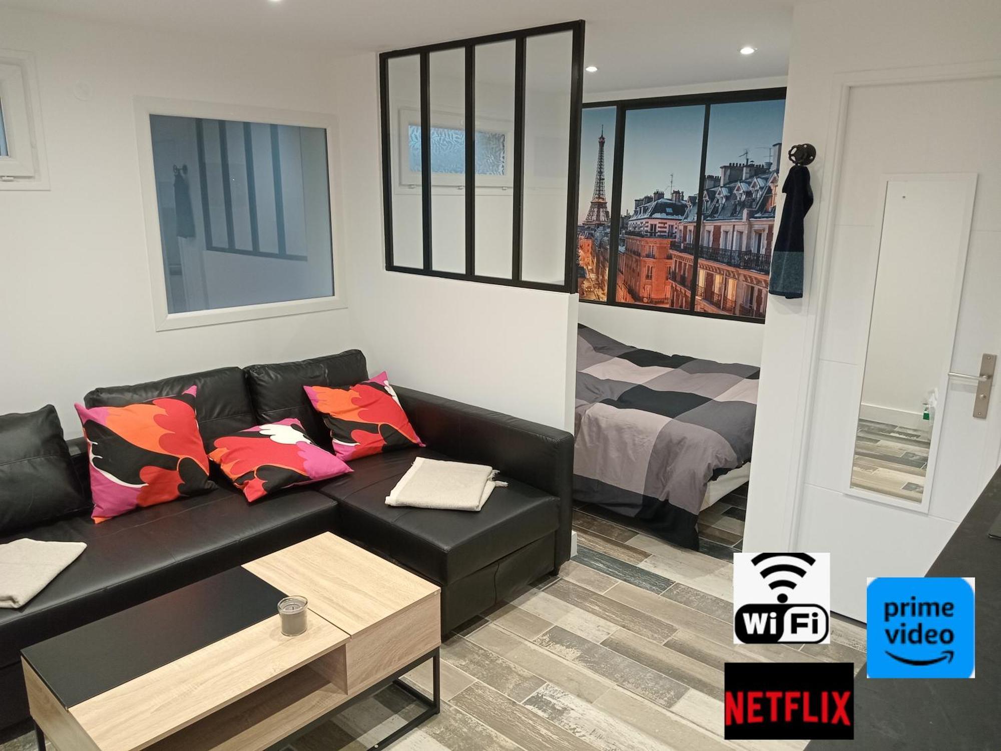 Studio Neuf Joliment Decore A 5 Min De L'Aeroport Athis-Mons Eksteriør bilde